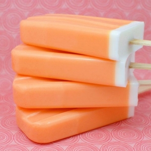 Creamsicle Cubes