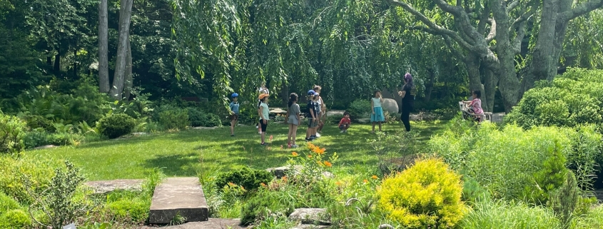 kids at East End Gardens